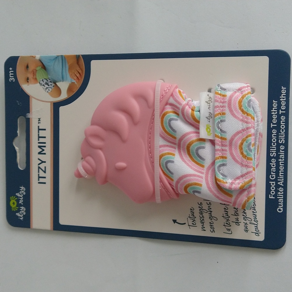 Itzy Ritzy Teething Mitt Unicorn